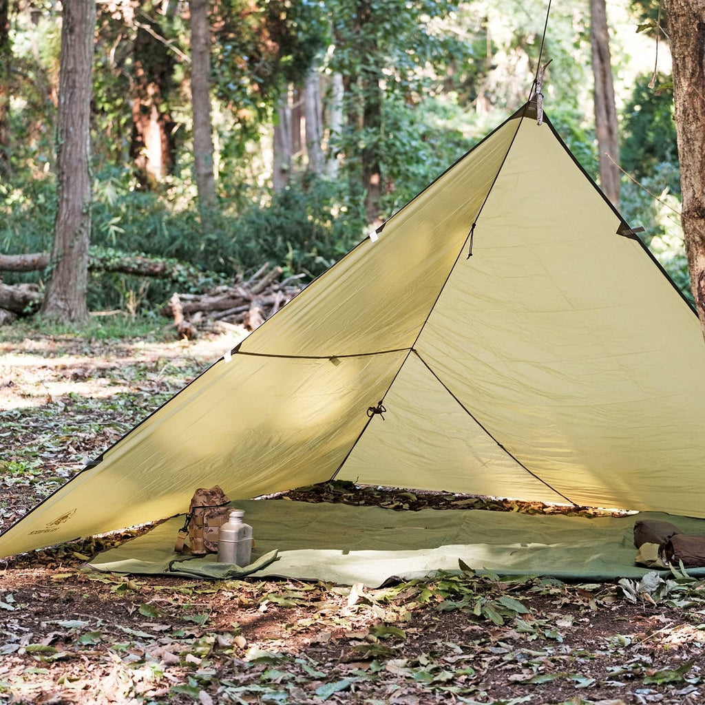 Pathfinder Nylon Waterproof Survival Tarp Lean-To Shelter Half