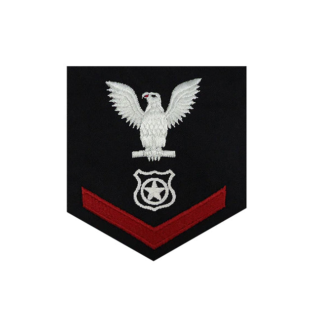 U.S. Navy Master At Arms (MA) Rating Patch, Blue (Tailored to E-4, E-5