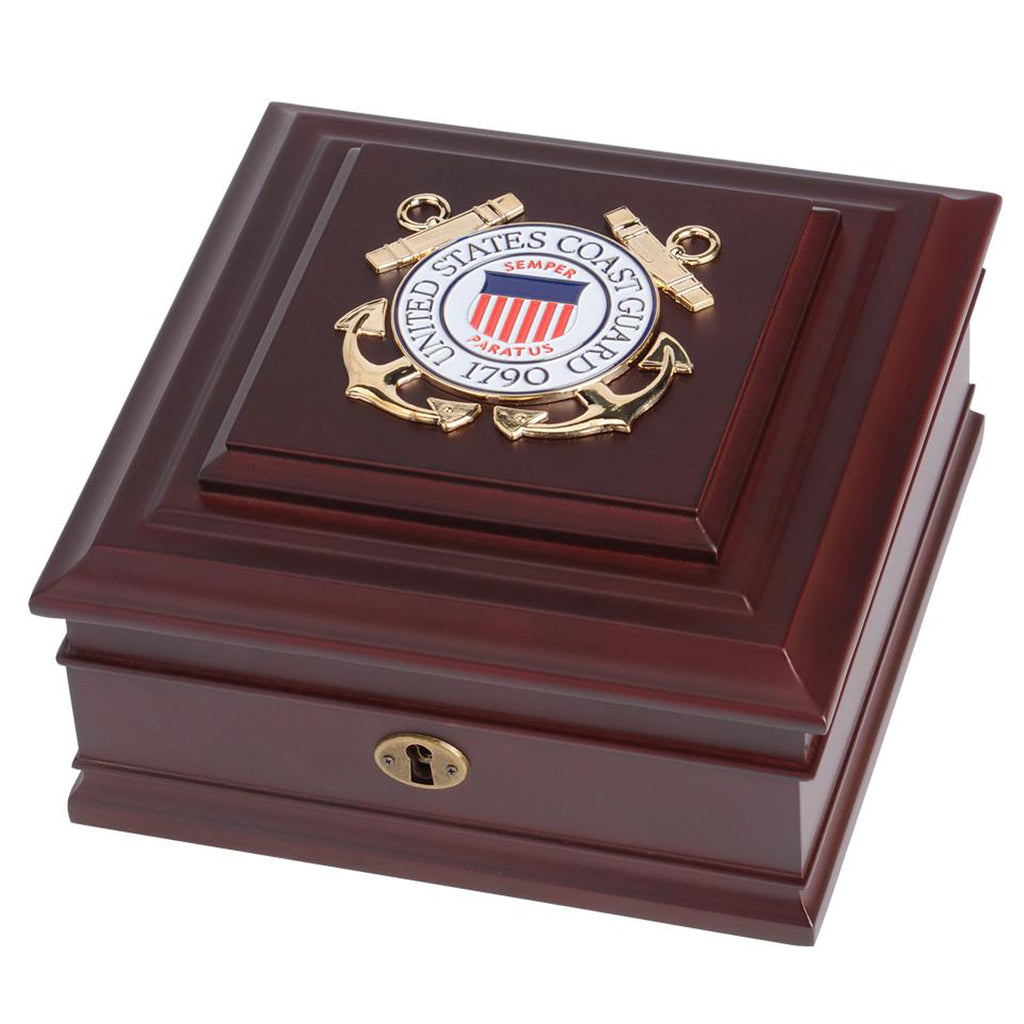 Military Awards Keepsake Box, Includes Free Engraved Plaque