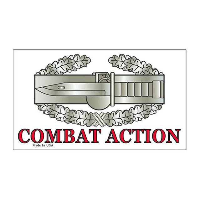 Combat Action Badge (CAB) Transparent Decal