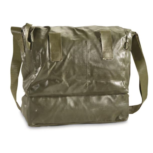 Czech Military Medical Rubberized Shoulder Bag, OD Green
