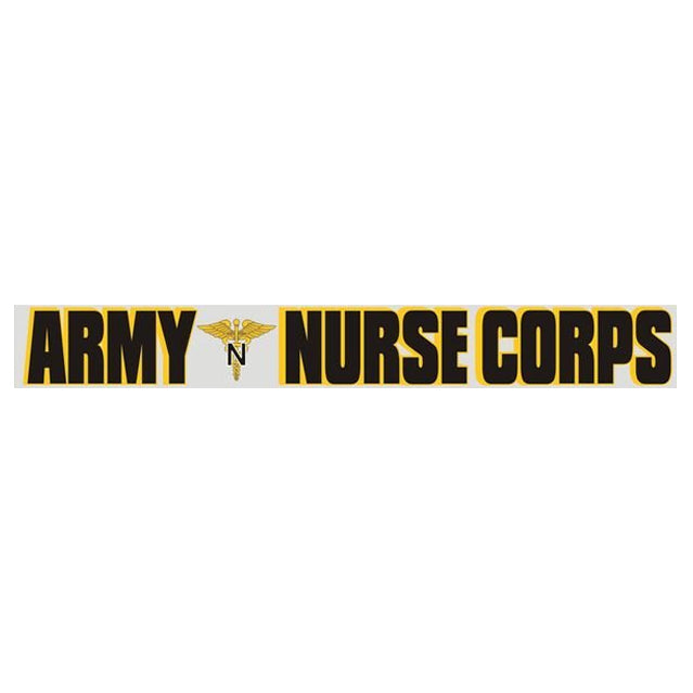 Army Nurse Corps Window Strip Decal