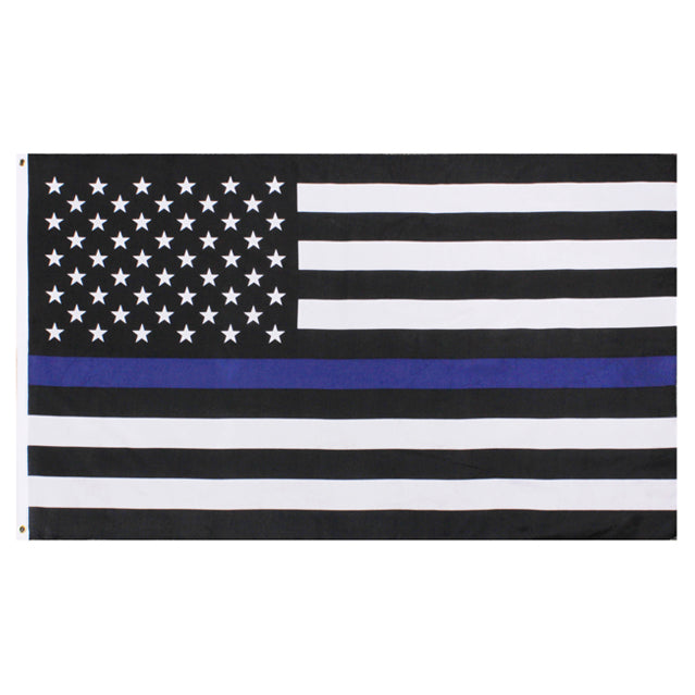 U.S. Thin Blue Line Flag, Polyester