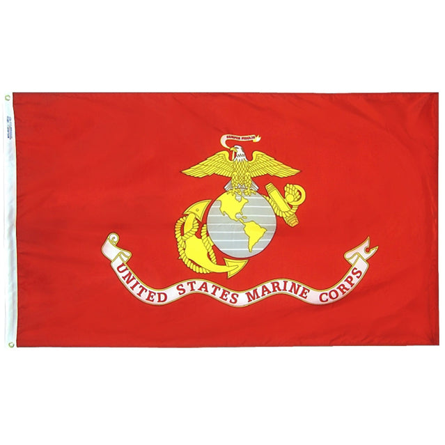 U.S. Marine Corps 3'x5' Flag, Polyester