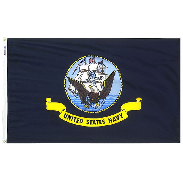 U.S. Navy 3'x5' Flag, Polyester