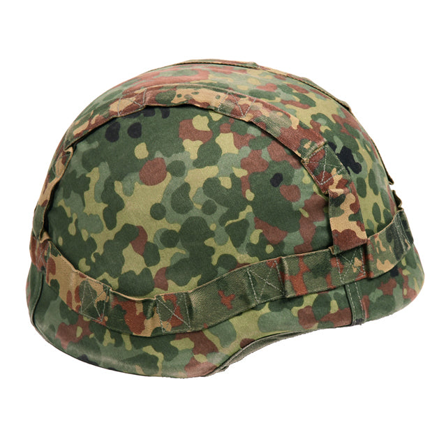 German Military Bundeswehr Flecktarn Camo Kevlar Helmet Cover