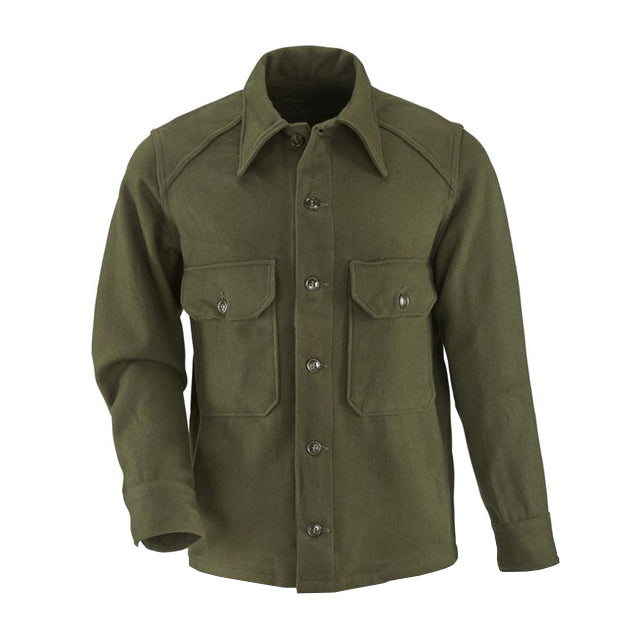 U.S. GI Wool Button-up Shirt