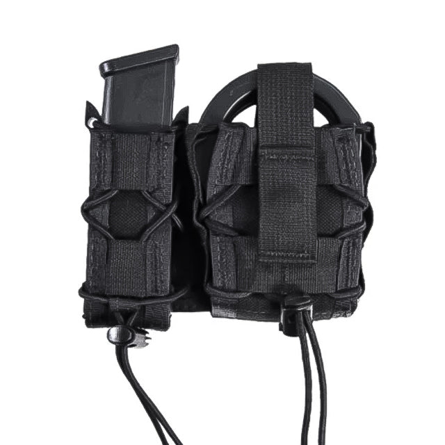 High Speed Gear® LEO TACO® Handcuffs and Pistol Magazine Pouch, Black