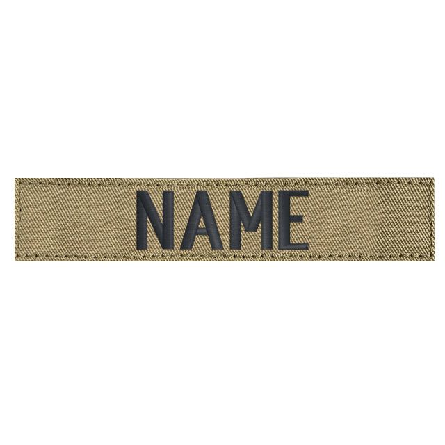 Ohio Military Reserve (OHMR) Custom Tan Name Tape