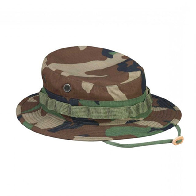 U.S. Military Woodland Boonie Hat, Ripstop