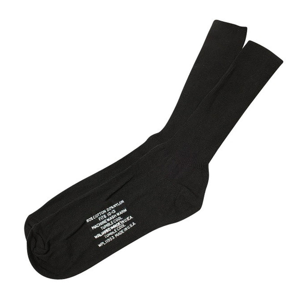 U.S. Military Dress Socks, Black