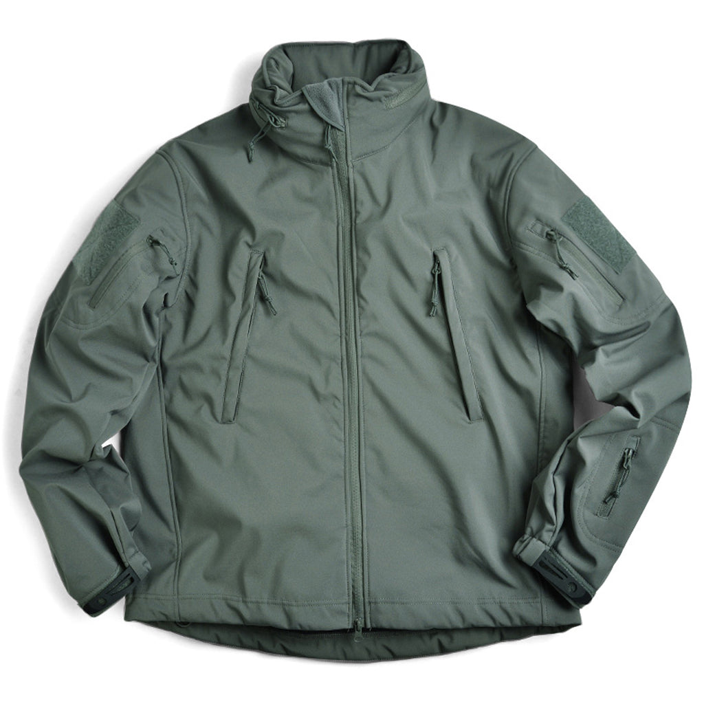 Warfighter Military Soft Shell Jacket STARS-N-STRIPES