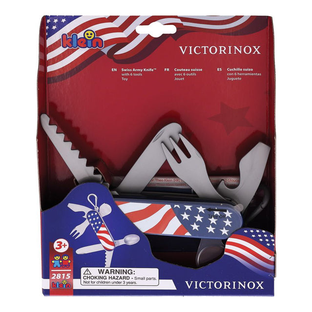 Victorinox U.S. Flag Toy Swiss Army Foldable Pocket Knife