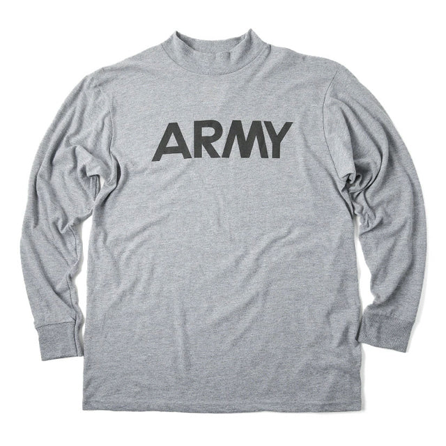 U.S. Army IPFU PT Long-Sleeve Shirt, Gray/Black