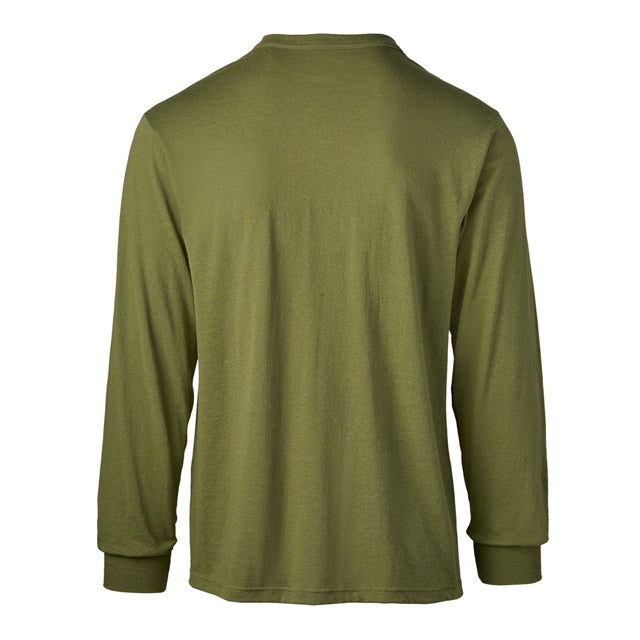 Soffe US Marines Long Sleeve T-Shirt, OD Green