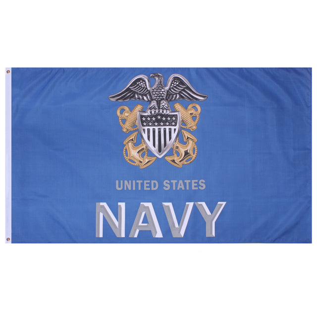 United States Navy Officer 3'x5' Flag, Polyester