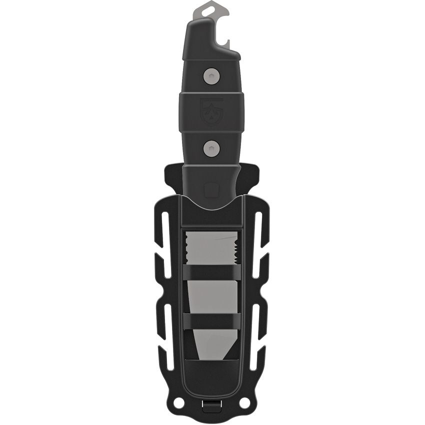 Gear Aid Kotu Tanto Survival Fixed Blade Knife & Black Acetal Belt Sheath