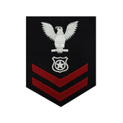 U.S. Navy Master At Arms (MA) Rating Patch, Blue (Tailored to E-4, E-5