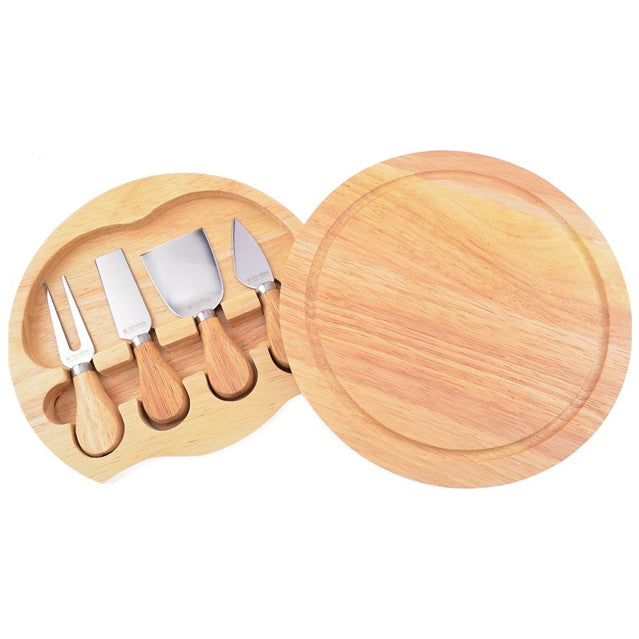 Hen & Rooster Camping Cheese Board Set
