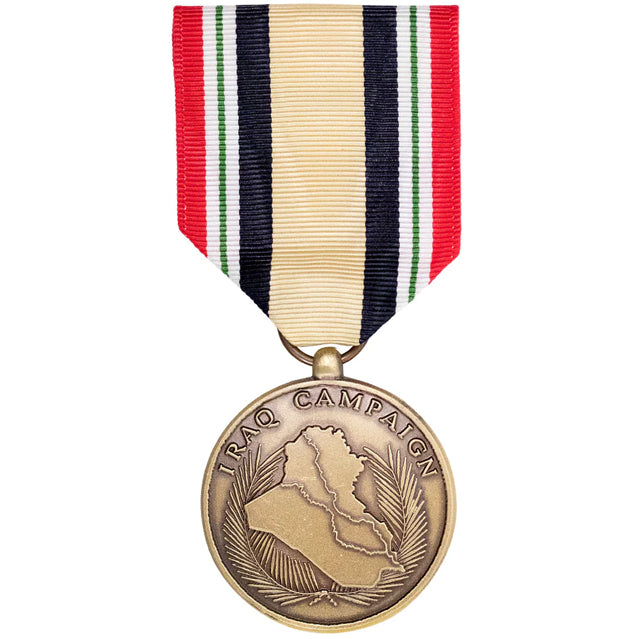U.S. Military Iraq Campaign Medal (ICM) Full Size Medal, Anodized or O ...