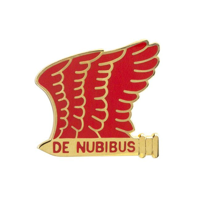 101st Airborne Division Artillery Unit Crest (De Nubibus)