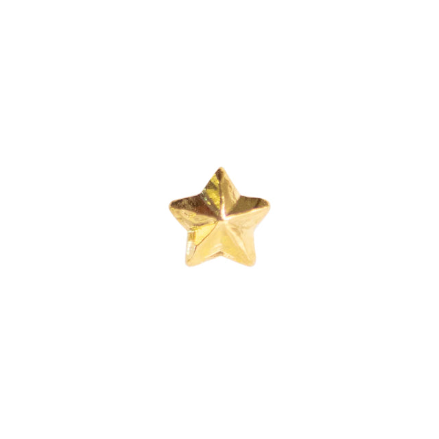 1 Gold Star Device Ribbon Attachment 3/16"