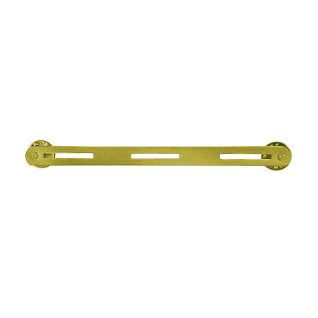 3 Ribbon/Medal Mounting Bar Rack, Brass | STARS-N-STRIPES CO.