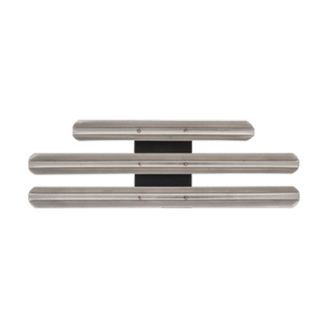 8 Ribbon/Medal 3-Row Metal Mounting Bar Rack, Flush or Spaced