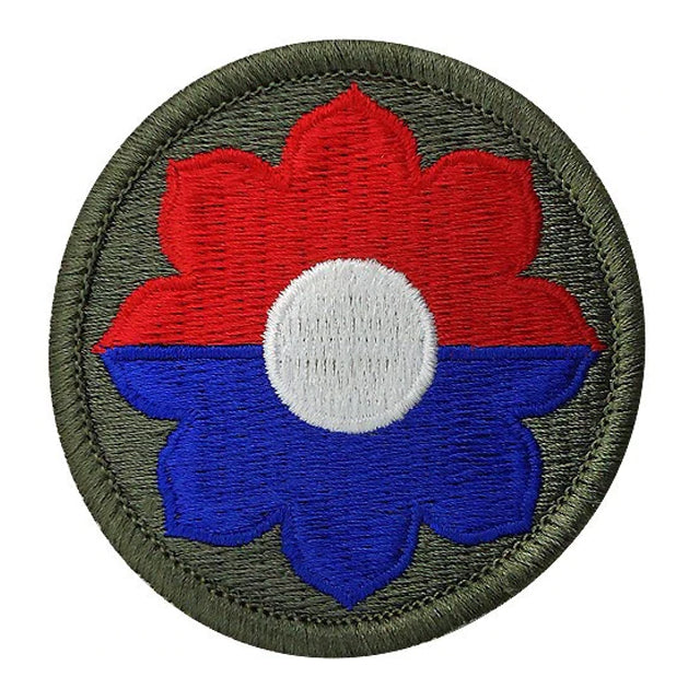 9th Infantry Division Patch, Color