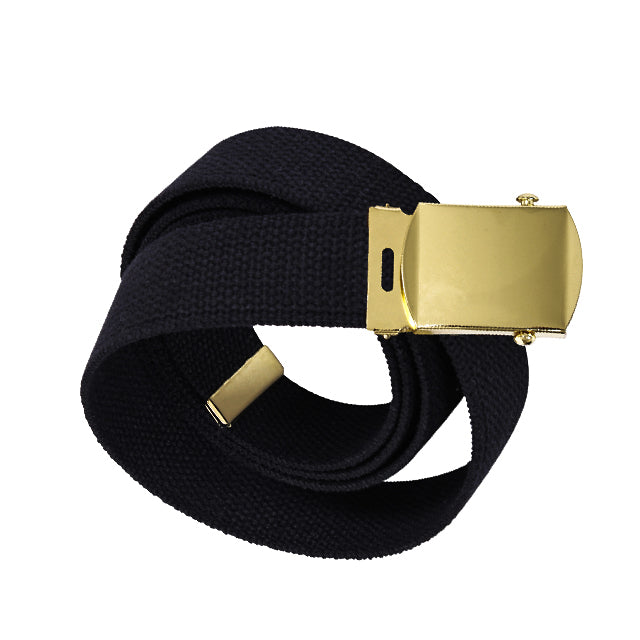U.S. Army ASU Black Cotton Dress Web Belt & Gold Buckle/Tip, Mens | STARS-N-STRIPES CO. U.S. Army ASU Black Cotton Dress Web Belt & Gold Buckle/Tip, Mens | STARS-N-STRIPES CO.