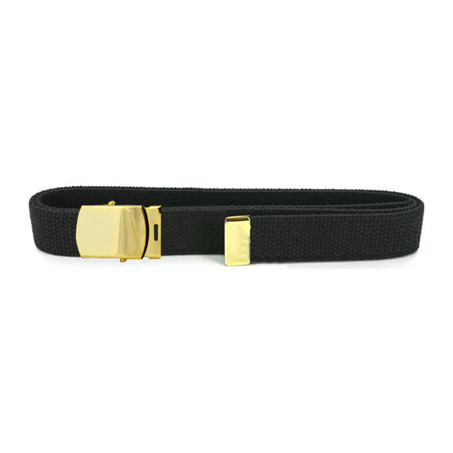 U.S. Army ASU Black Dress Web Belt & Gold Buckle/Tip, Womens | STARS-N-STRIPES CO. U.S. Army ASU Black Dress Web Belt & Gold Buckle/Tip, Womens | STARS-N-STRIPES CO.