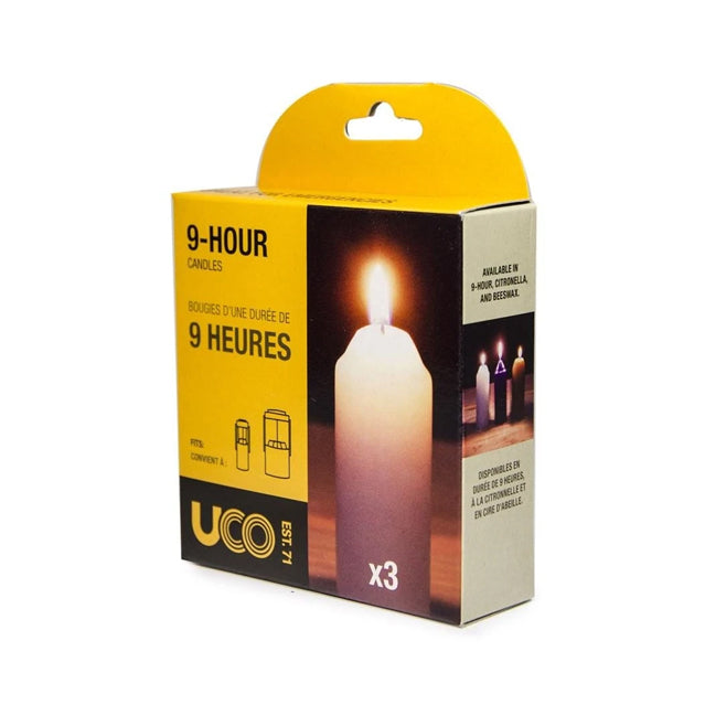 UCO 9 Hour Citronella Candles, 3 Pack