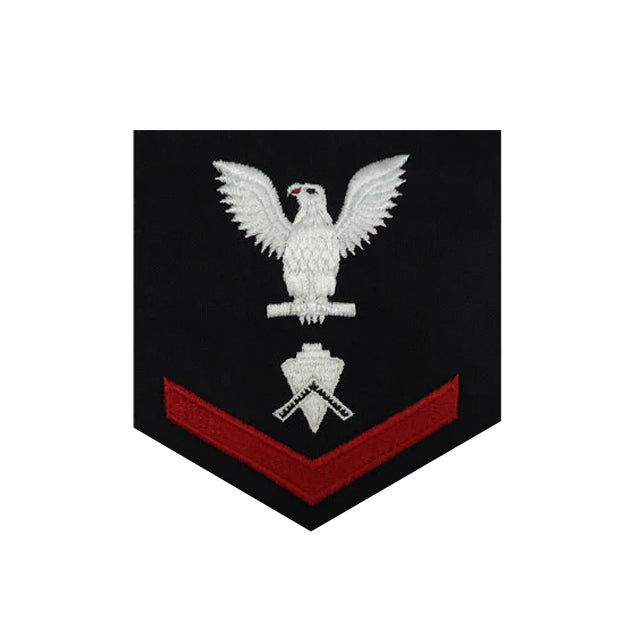 U.S. Navy Builder (BU) Rating Patch, Blue (Tailored to E-4, E-5, or E- | STARS-N-STRIPES CO. U.S. Navy Builder (BU) Rating Patch, Blue (Tailored to E-4, E-5, or E- | STARS-N-STRIPES CO.