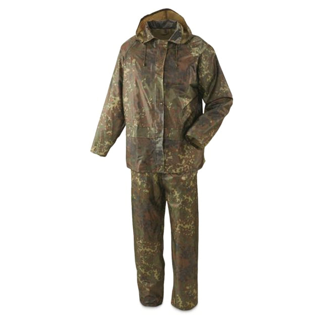 Flecktarn Camouflage Wet Weather Suit
