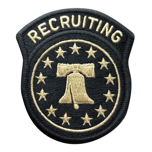 Army Recruiting Command Patch (New Black Style), OCP