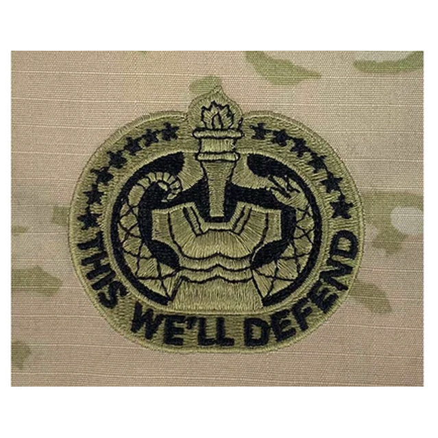 U.S. Army Sew-On Drill Sergeant Badge, OCP