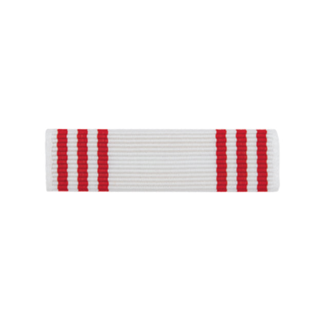 Ohio National Guard Recruiters Achievement Ribbon (White/Red)