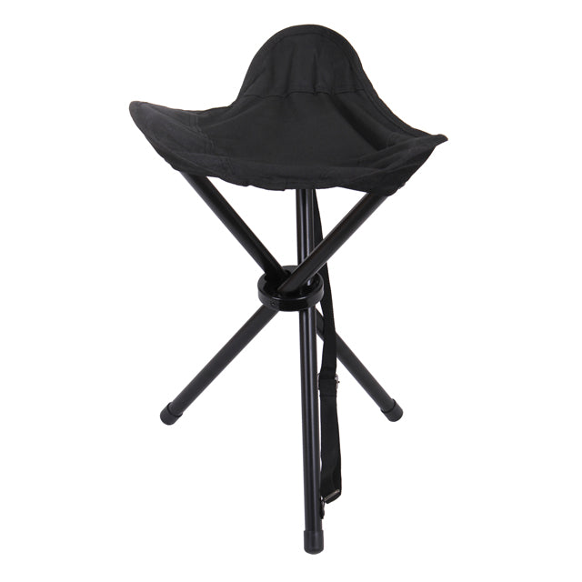 Collapsible Portable Field Stool, Coyote Brown or Black