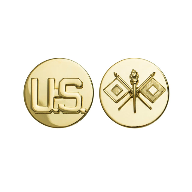 U.S. Signal Corps & U.S. Collar Device, Enlisted