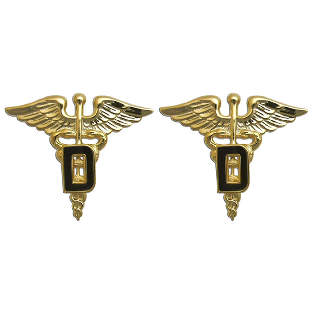 U.S. Army Dental Collar Devices, Officer
