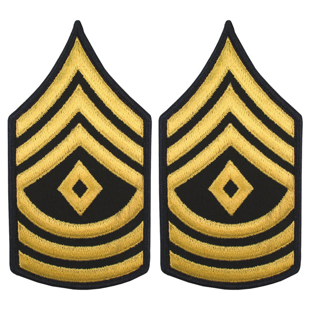 U.S. Army First Sergeant E-8 Rank Patches, ASU | STARS-N-STRIPES CO.