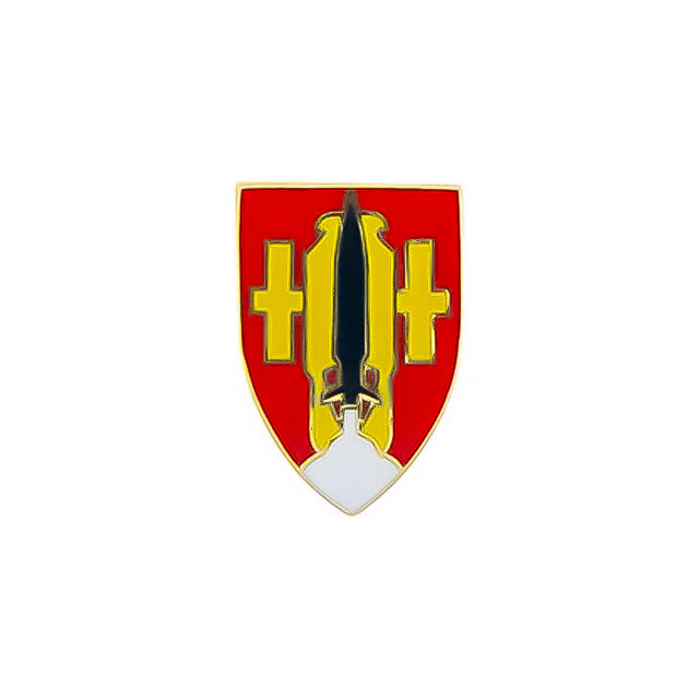 Army Artillery and Missile School Enamel Lapel Pin