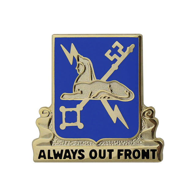 U.S. Army Military Intelligence Corps Regimental Crest (Always Out Front)