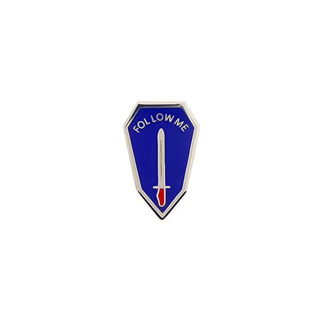 Army School of Infantry (SOI) "Follow Me" Enamel Pin