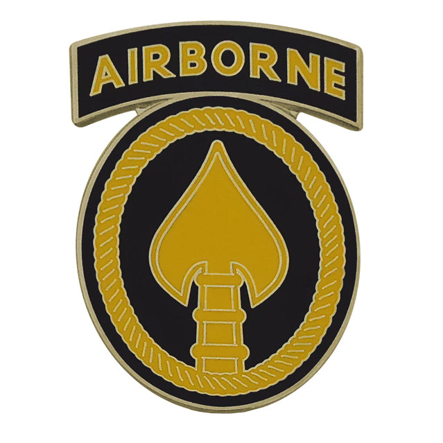 U.S. Army Element (USAE) Special Operations & Airborne Tab Combat Service Identification Badge (CSIB)