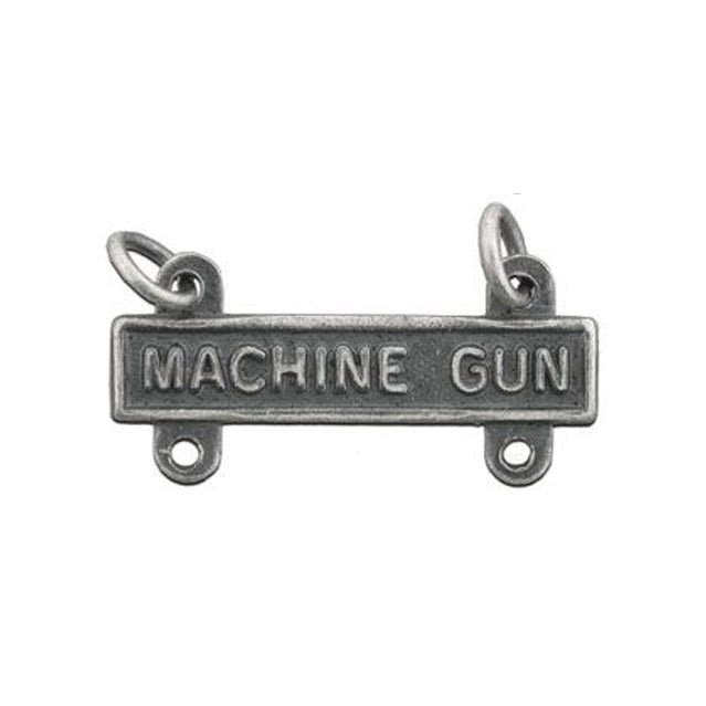 Machine Gun Tab, Brite Anodized or Oxidized