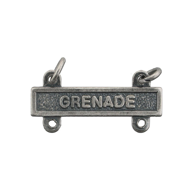 Grenade Tab, Brite Anodized or Oxidized