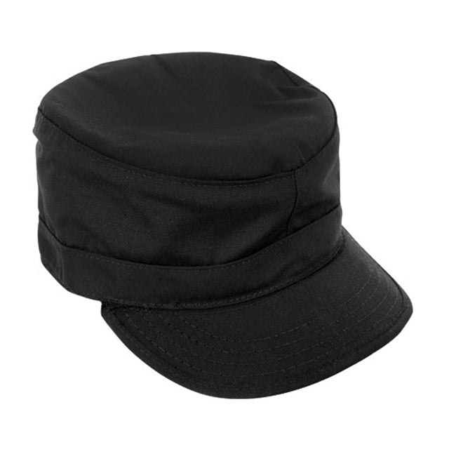 Black military peaked cap on sale