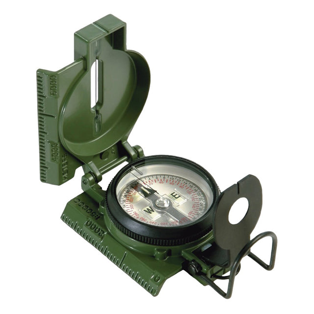 U.S. Military GI Cammenga Tritium Lensatic Compass, Northern Hemisphere