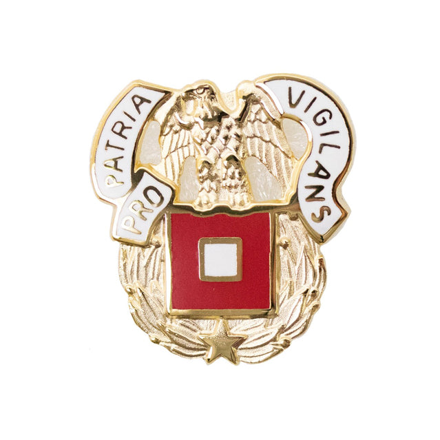 U.S. Army Signal Regimental Crest (Pro Patria Vigilans)